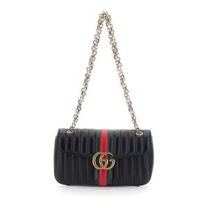 Gucci Women Gg Marmont Charme Lamb